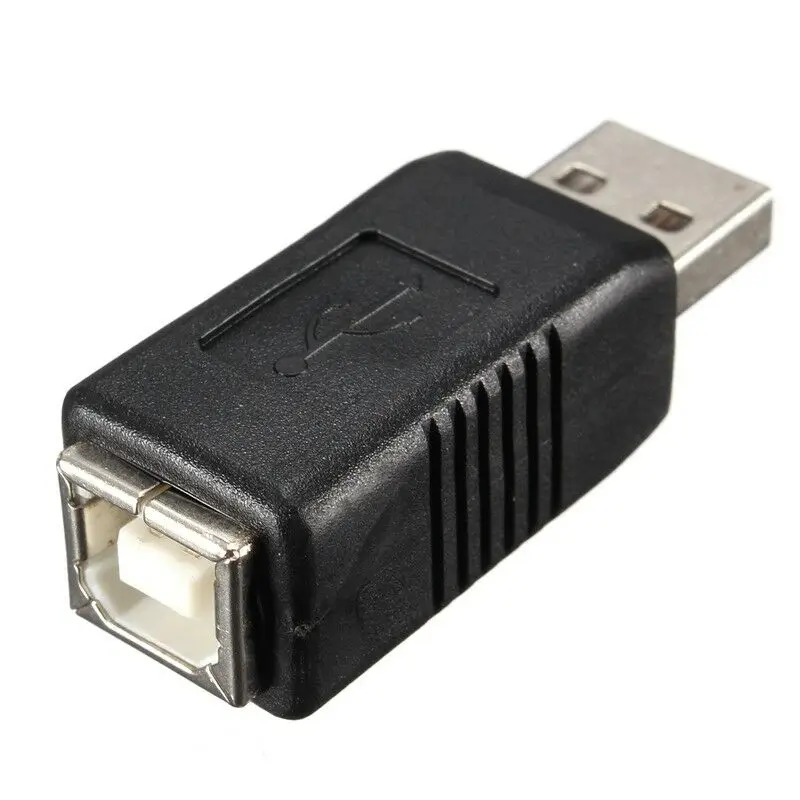 

USB 2.0 Type A Male to USB Type B Female Plug Extend Printer Adapter Converter