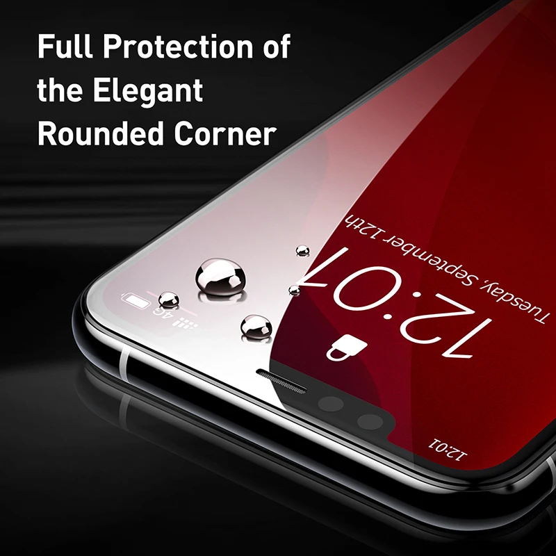 Закаленное стекло с полным покрытием экрана для iPhone 13 11 12 Pro Max X Xs XR 7 8 | Мобильные