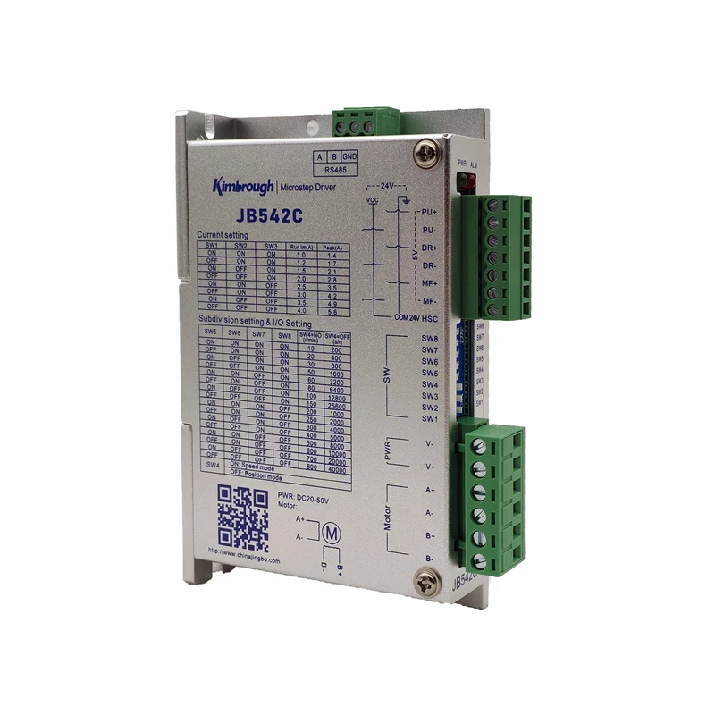 Фонарь 1 0-A 1-200Microstep 2-фазный Драйвер шагового двигателя JB542C контроллер оптовая