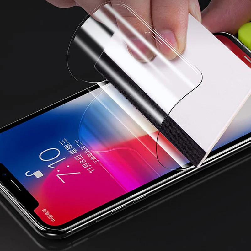5 шт./лот мягкая Гидрогелевая пленка для Apple iPhone 11 PRO X XR XS Max Защита экрана 6 6s 7 8