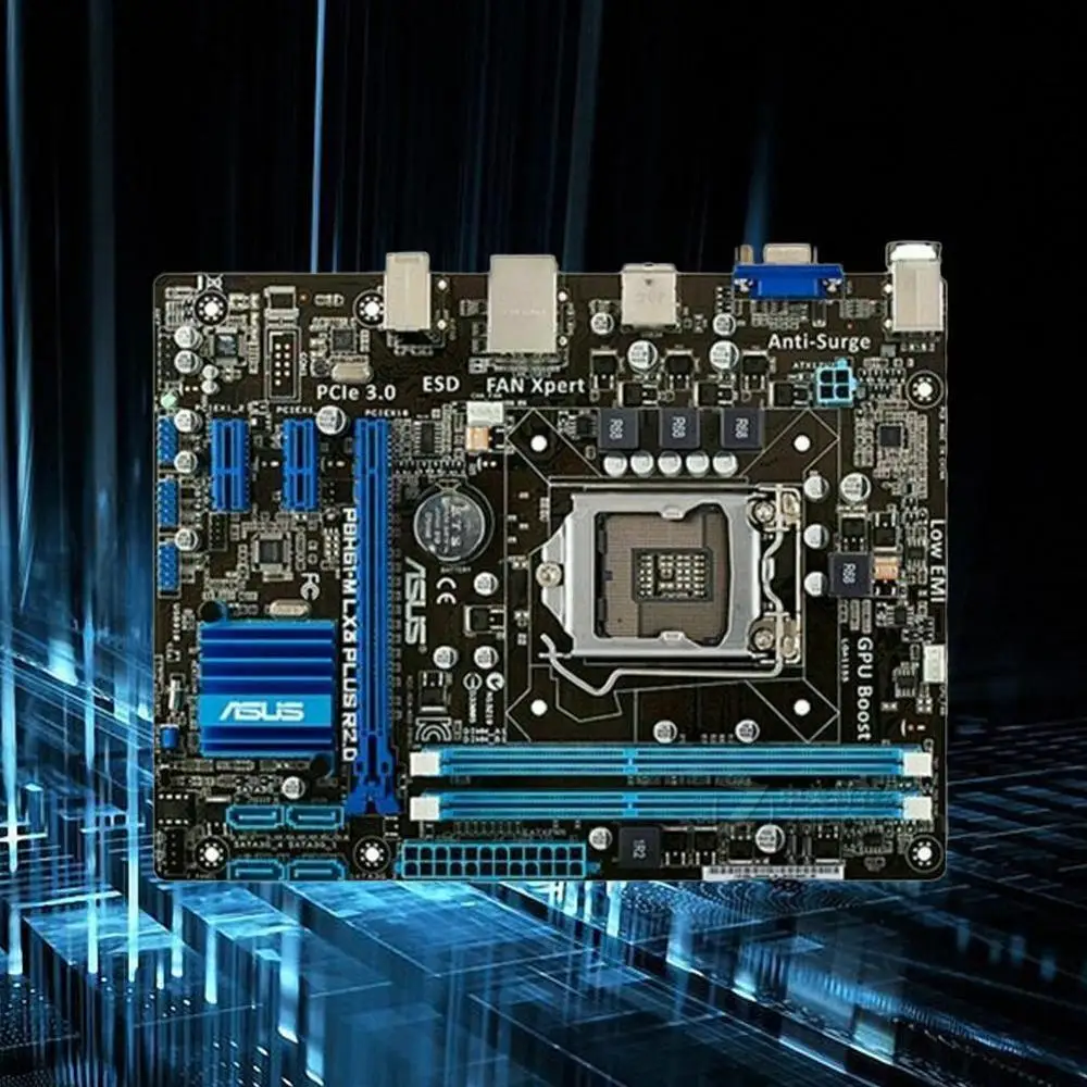 Материнская плата для настольного ПК ASUS GA-H61M-S1 H61 Socket LGA 1155 16G б/у оригинальная H61M-DS1