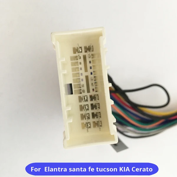 Кабель в пучке для hyundai IX35 KIA Rio K2 K3 Sportage Elantra, Santa Fe tucson Cerato Android gps навигация Мультимедиа - Название цвета: Type  A
