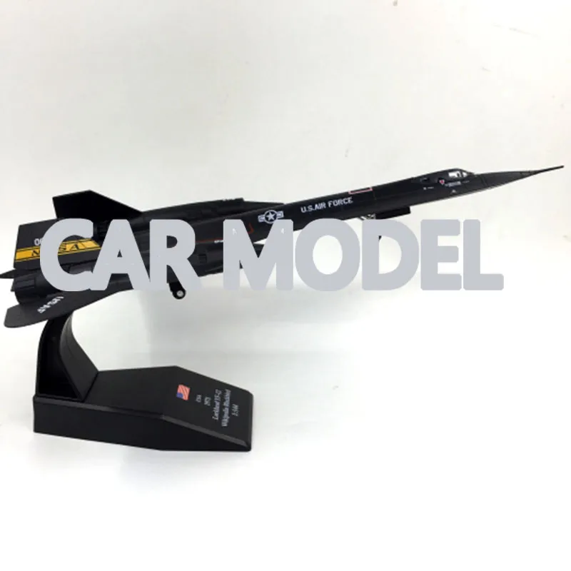 

1:144 scale Alloy Toy Vehicles US SR-71 Blackbird reconnaissance aircraft Model Of Children's Toy Authentic Kids Toys