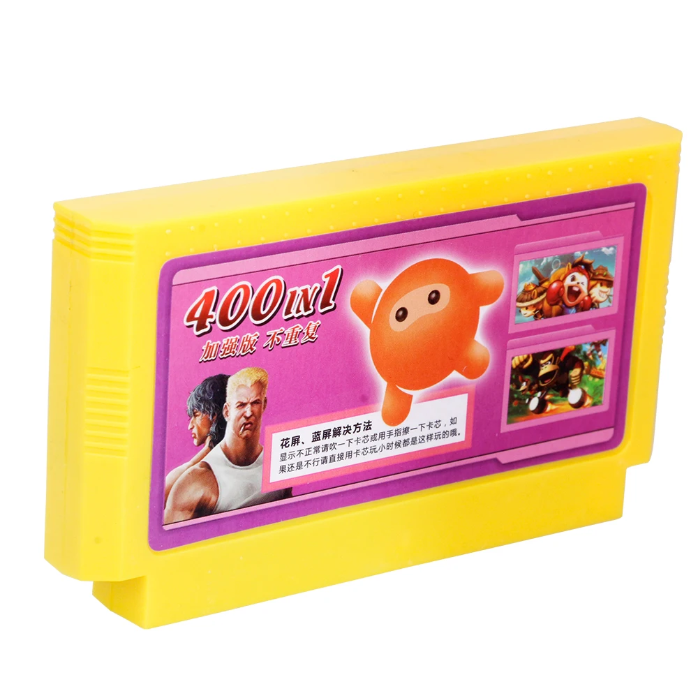 JRGK игровая карта для 8 битной игровой консоли Новое поступление 2 шт. набор 400 в 1