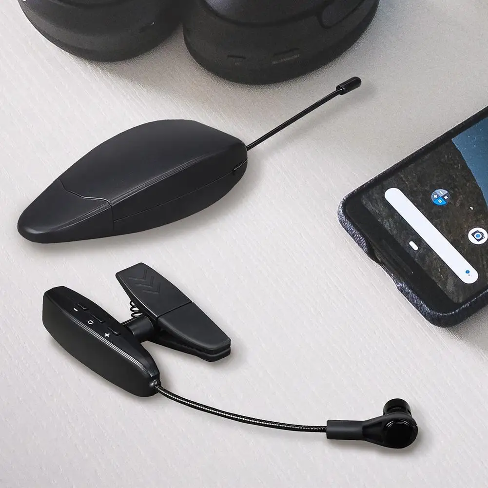 Профессиональный УВЧ беспроводной саксофон микрофон Система духовой инструмент