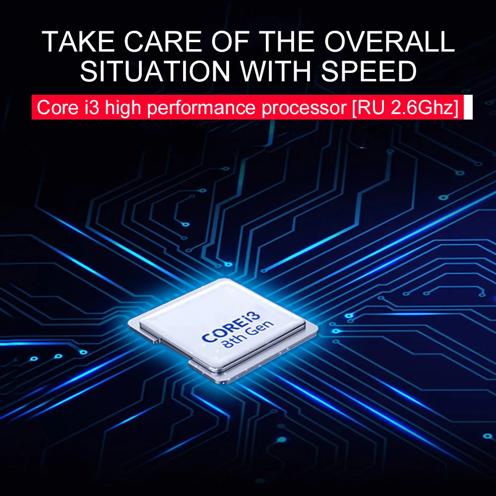15 6-дюймовый ультратонкий IPS ноутбук Intel Core i3-5005U DDR3 8G + 1 ТБ M.2 Nvme SSD Windows 10 64-bit 1920x1080