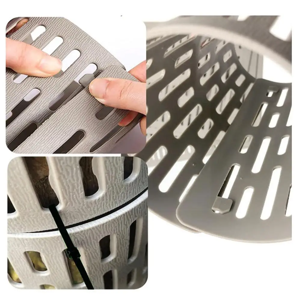 

Machine Lawn Mower Rodent Plastic Plant Tree Trunk Supply Cover Prevent Rodent Damaging Bark Lawn Protector M2a6