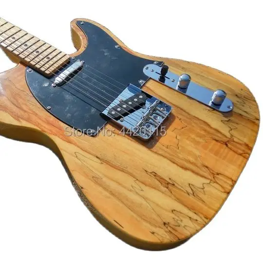 

Hot Sale Tele Guitarra Natural Glossy Finish Tl Guitar Gleeson Instrument Studio Guitar Free Shipping