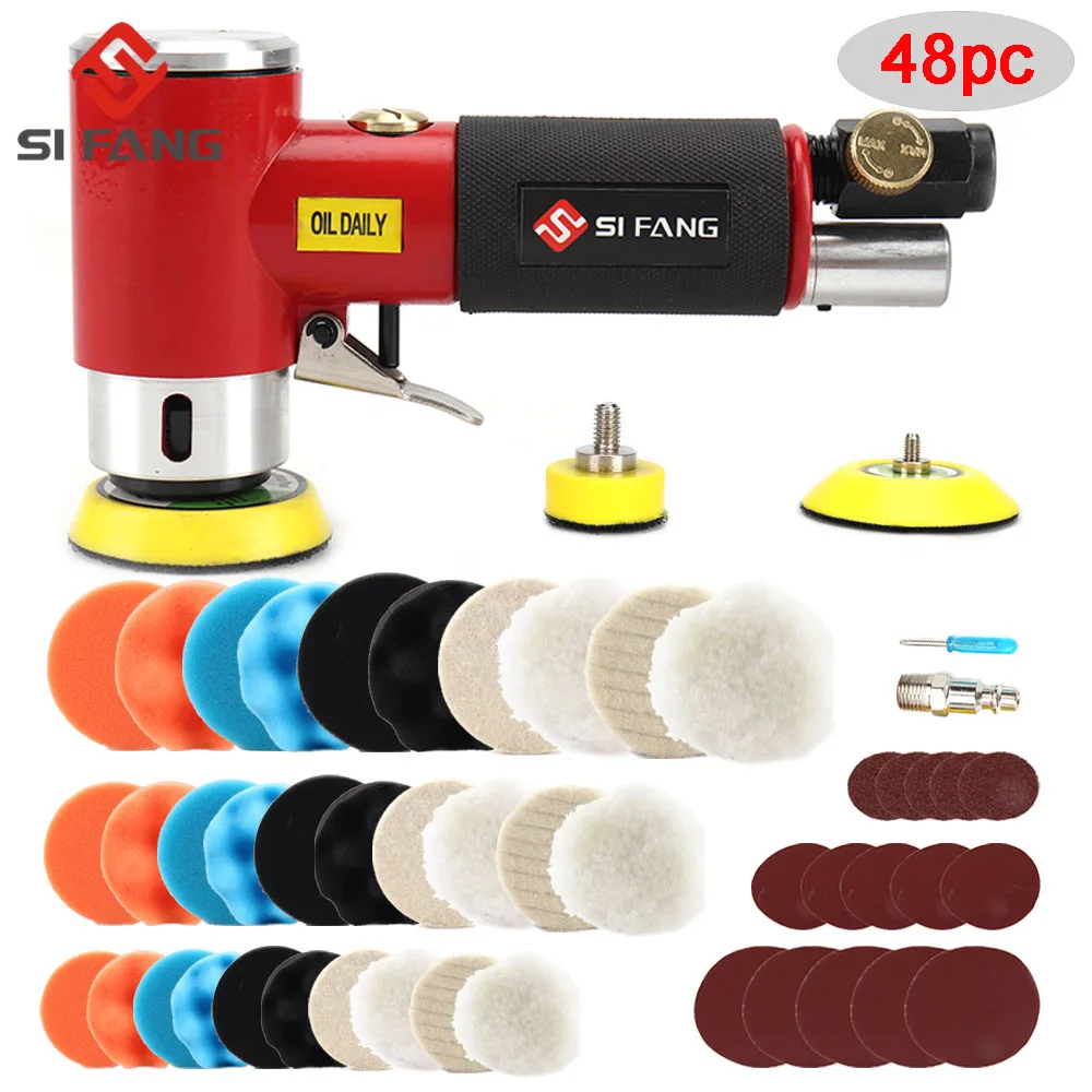 Новый Orbit Sander авиация Мини Пневматический 1 "/2"/3 "шлифовальный станок набор