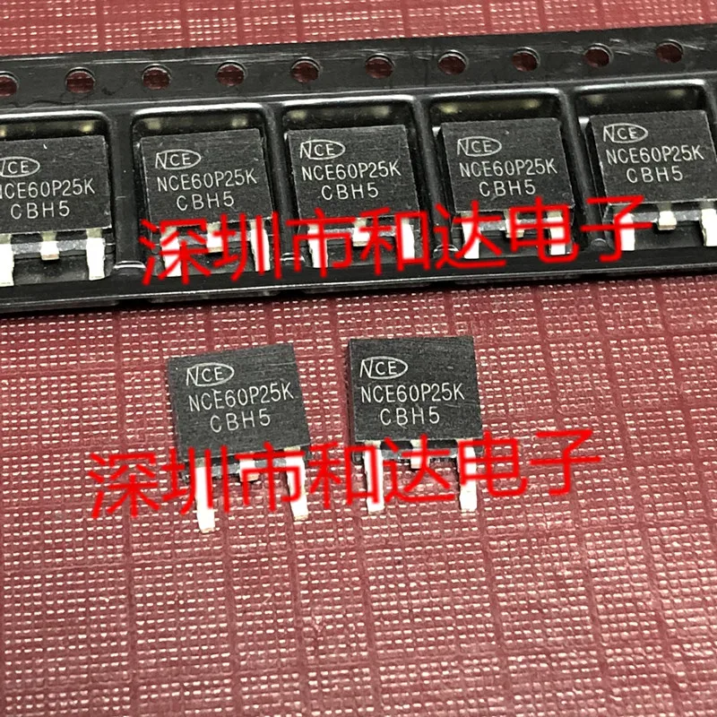 

NCE60P25K TO-252 -60V -25A