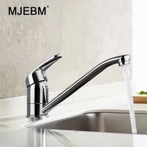 all copper household long mouth old kitchen hot and cold water tank sink single handle sink faucet mixing valve free global shipping