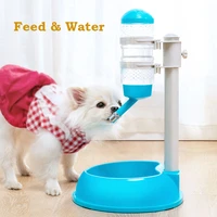 pet automatic water food feeder dog cat bowl fountain dispenser pet bottle container for cat dog drinking eating pets products
