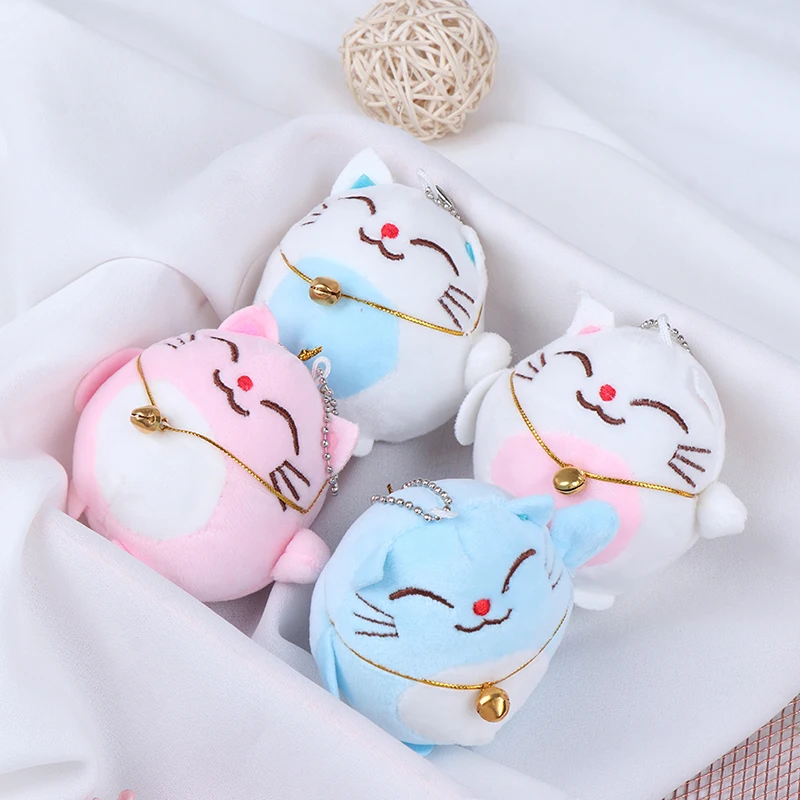 

Новинка! Брелок в виде милой кошки, плюшевая мягкая игрушка, кукла, брелок, свадебный букет, игрушка, подарок, кукла, 4 вида, случайный выбор, 10 ...