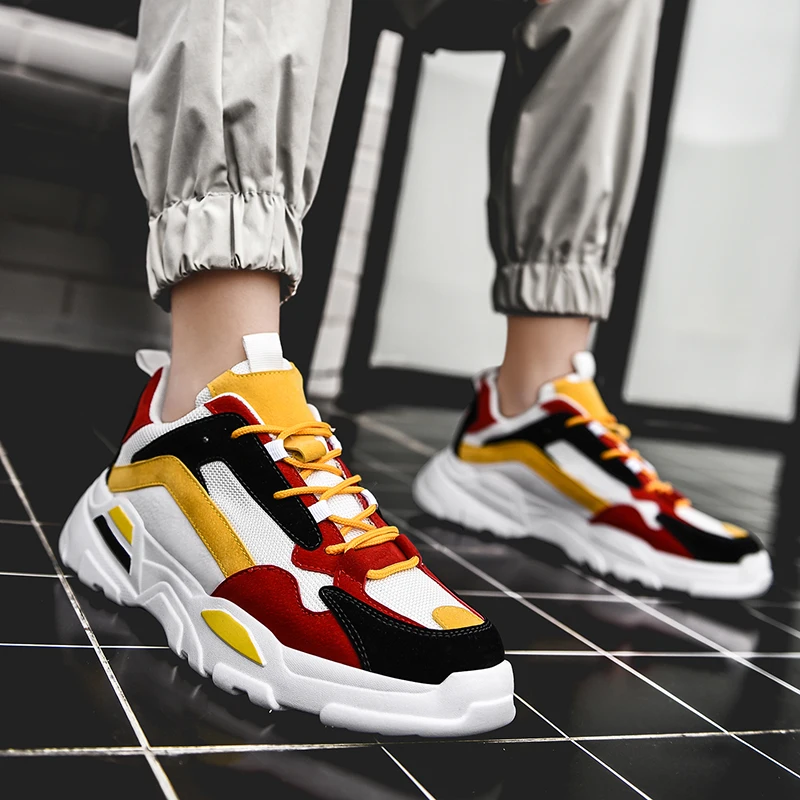 

Summer Mens Shoes Sneakers Breathable Casual Shoes Men Krasovki Lace-up Light Trainers Leisure Shoe Chaussures Hommes Wholesale