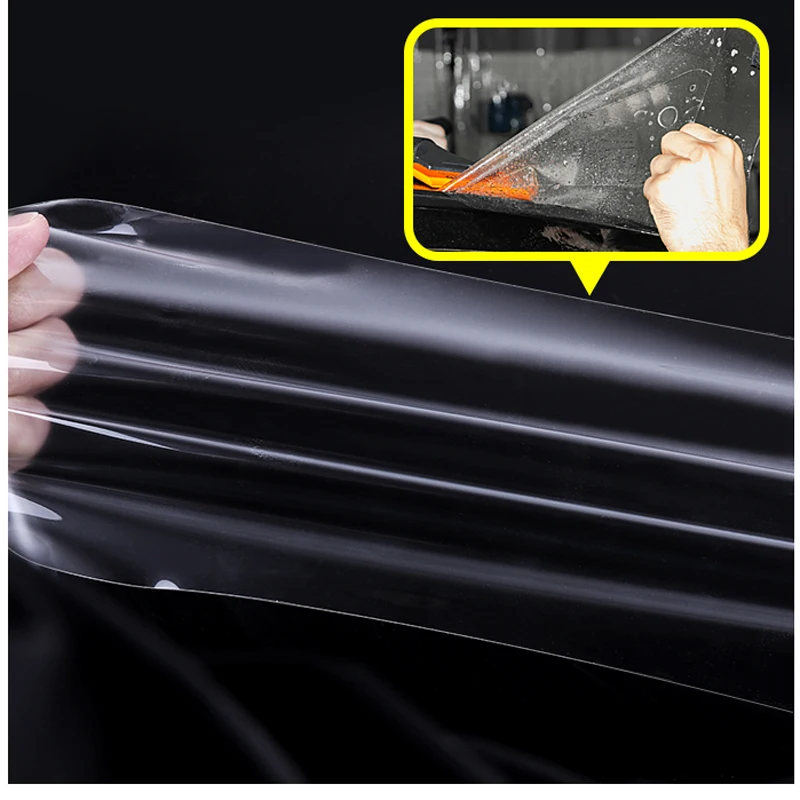 Защитная пленка для ремонта салона автомобиля с центральным управлением