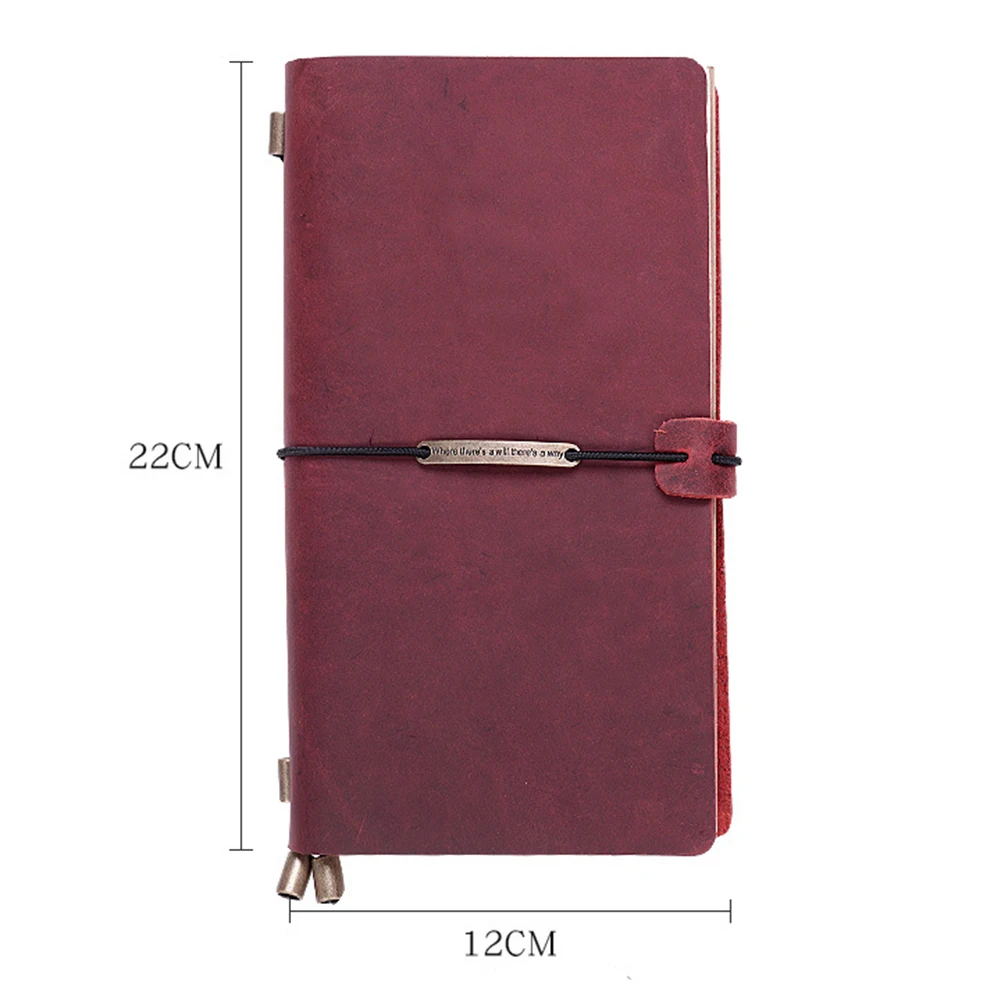 Винтажный дневник путешественника из натуральной кожи карманный подарок