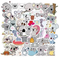 103050pcs animal cute koala cartoon graffiti stickers mobile phone skateboard laptop guitar waterproof stickers wholesale