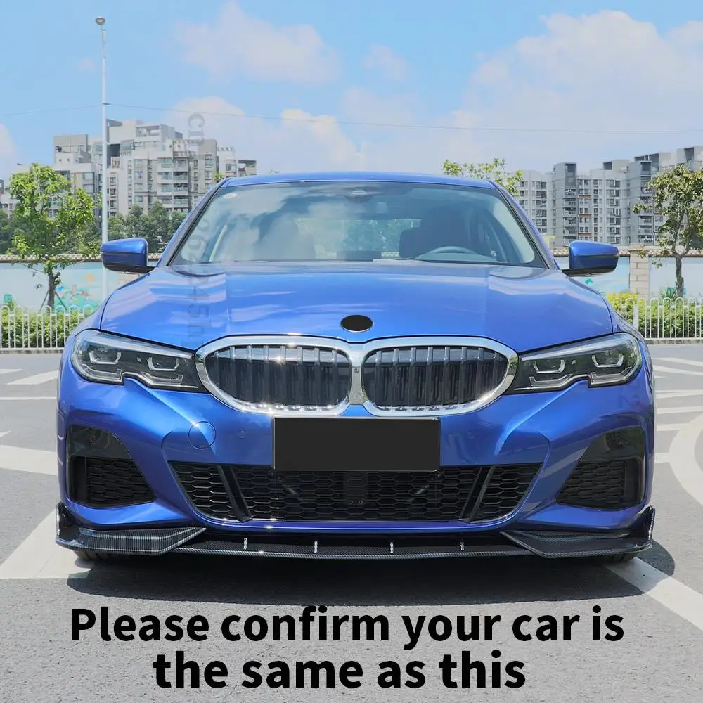 Front Bumper Lip Chin Wide Body Kit Tuning Accessories Splitter Modified For BMW 3 Series 330i 325i 320i G20 G28 2019 2020 2021 |