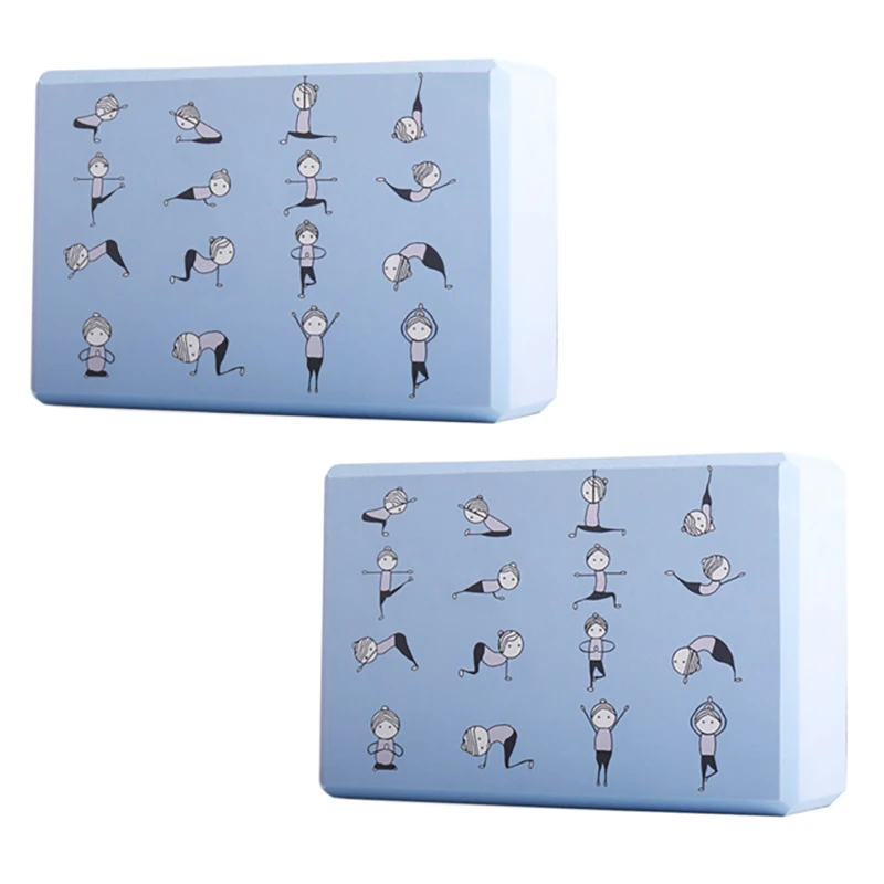 

Yoga Brick Stretch Foam Block Exercise Workout Brick Anti-Skid Brick Exercise Fitness Tool Yoga Shaping Aids Health