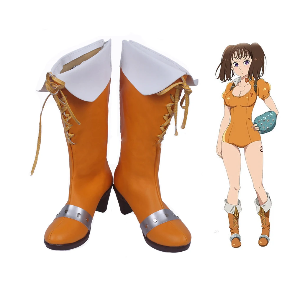 Сапоги для косплея девушки LIVA семь смертных грехов Даян змей Sin японские аниме