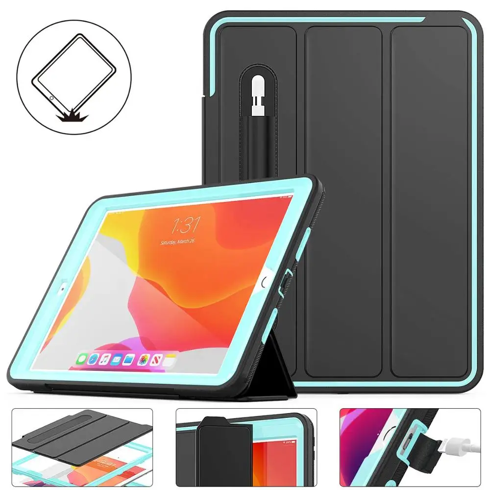 Чехол DUNNO для iPad 2019 10 2 тяжелых условий эксплуатации чехол 7 го поколения с