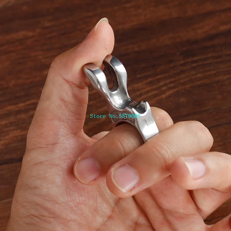 Новинка нержавеющая сталь Рогатка рыбий палец рыболовная Дротика охотничье