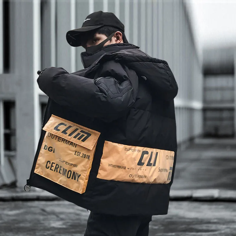 Зимние парки куртки мужские повседневные плотные пальто 2019 зимняя куртка