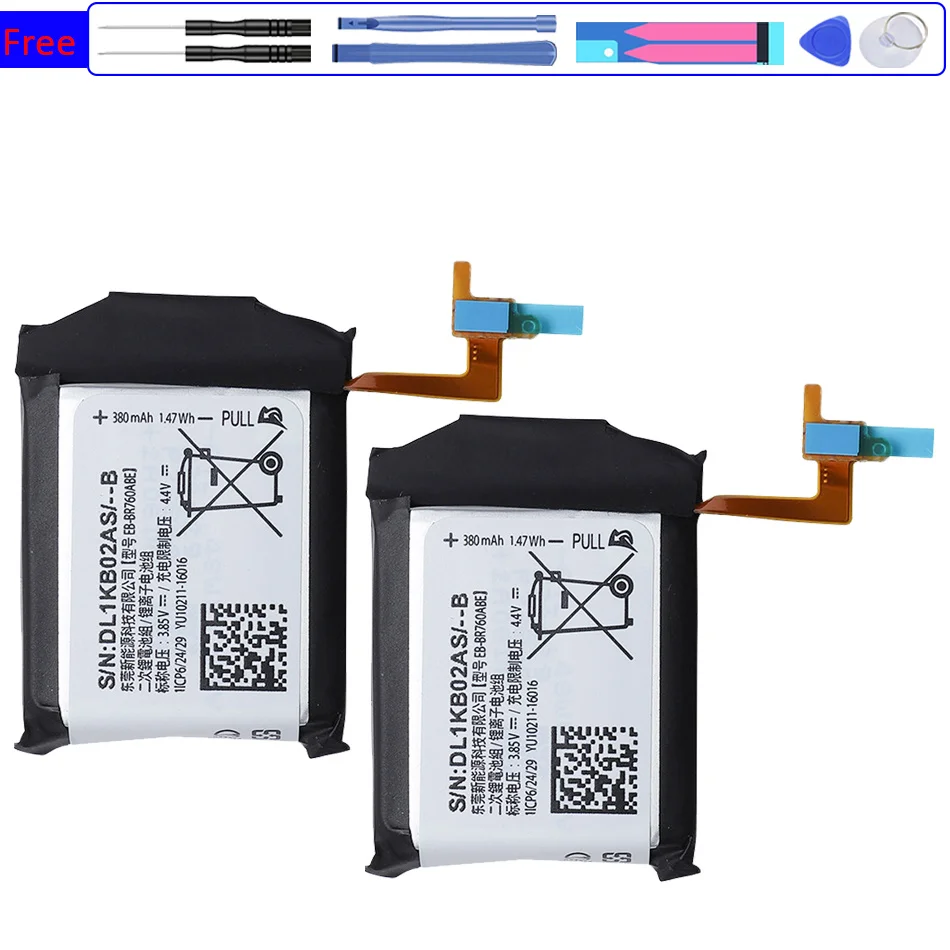 

Watch Battery EB-BR760ABE 380mAh For Samsung Gear S3 Frontier / S3 Classic EB-BR760A SM-R760 SM-R770 SM-R765 SM-R765S