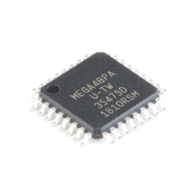 

5pcs/Lots ATMEGA48 TQFP32 MCU 8-Bit ATmega AVR Micro Controller RISC 4KB Flash 2.5V/3.3V/5V 32-Pin TQFP ATMEGA48PA-AU