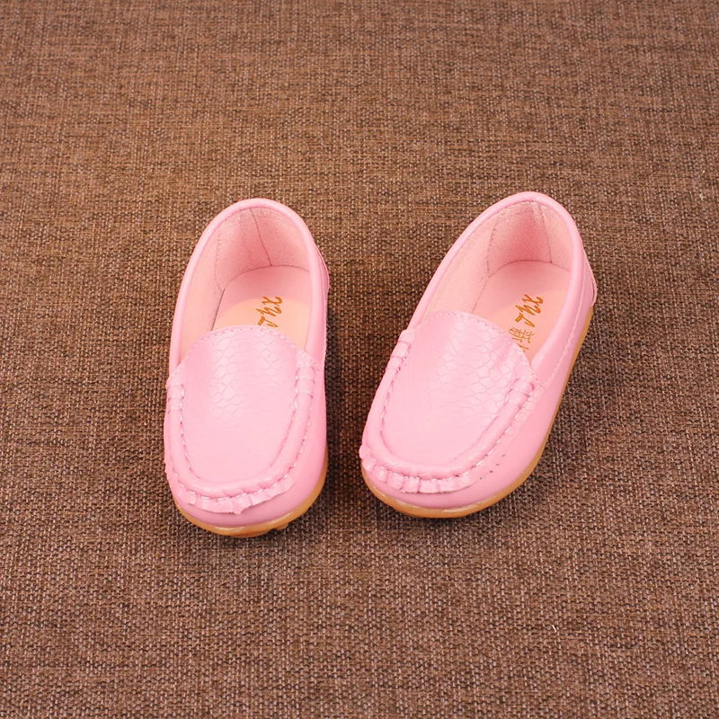 

2019 spring and autumn new kids peas shoes boys and girls set foot shoes low to help soft bottom one foot shoes