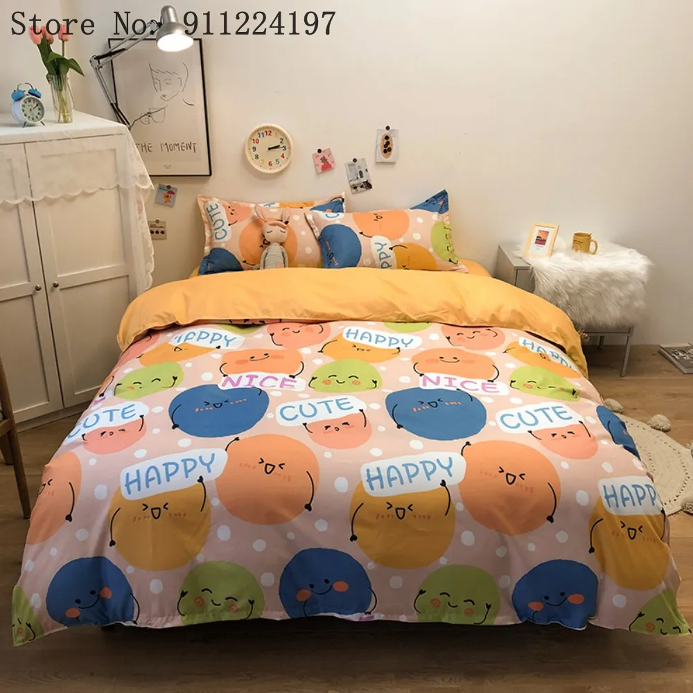 Футболка Fashion Square с изображением коровы на голубом фоне для одно-, двухспальной, стандартной и большой кровати для взрослых.