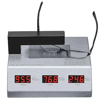 ls108 spectrum transmission meter test eye glass mobile phone lens dlue ray uv light transmittance linshang direct selling free global shipping