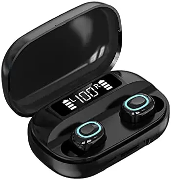 

Настоящие беспроводные наушники-вкладыши, Bluetooth-наушники с Hi-Fi стереозвуком, чехол для зарядки как резервный внешний аккумулятор, долгое вр...