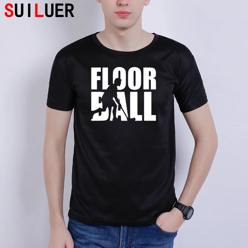 

NEW Round Collar Floorball Plus Size Print T Shirt Men Novelty Streetwear Oversize Tee Shirt Design Camiseta Free Shipping