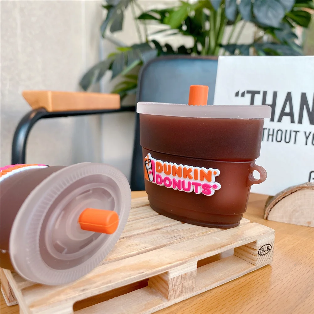 Американский бренд фаст фуда Dunkin Donuts кофе напиток беспроводной Bluetooth чехол для
