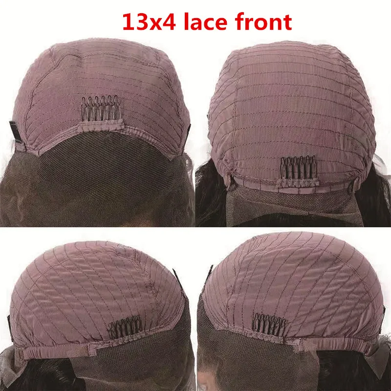 Шелковистый прямой короткий парик Боб с челкой 180% Плотность бразильские волосы