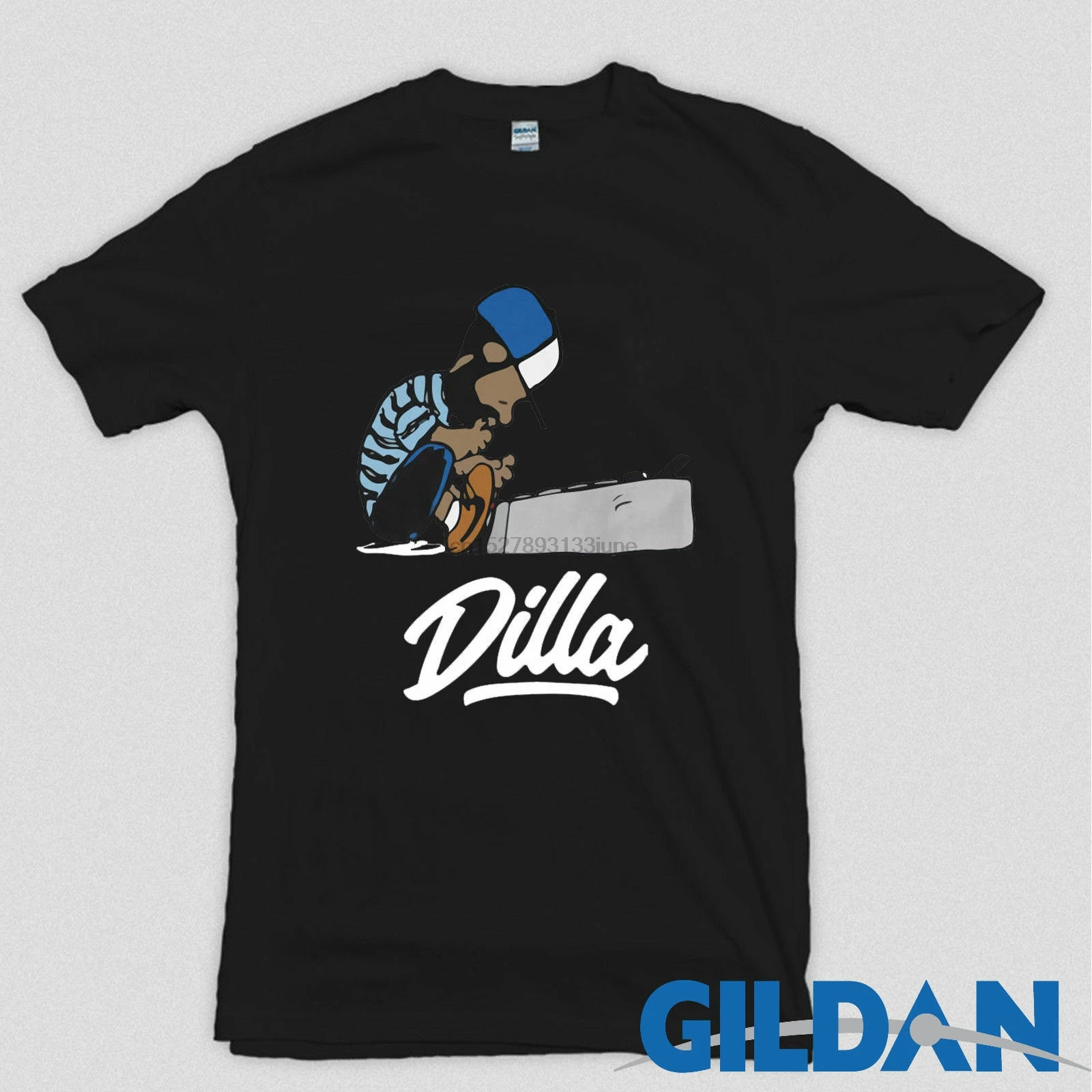 

J Dilla T-Shirt Jay Dee Mf Doom Nwa Hip Hop Quasimoto Madlib Donuts New