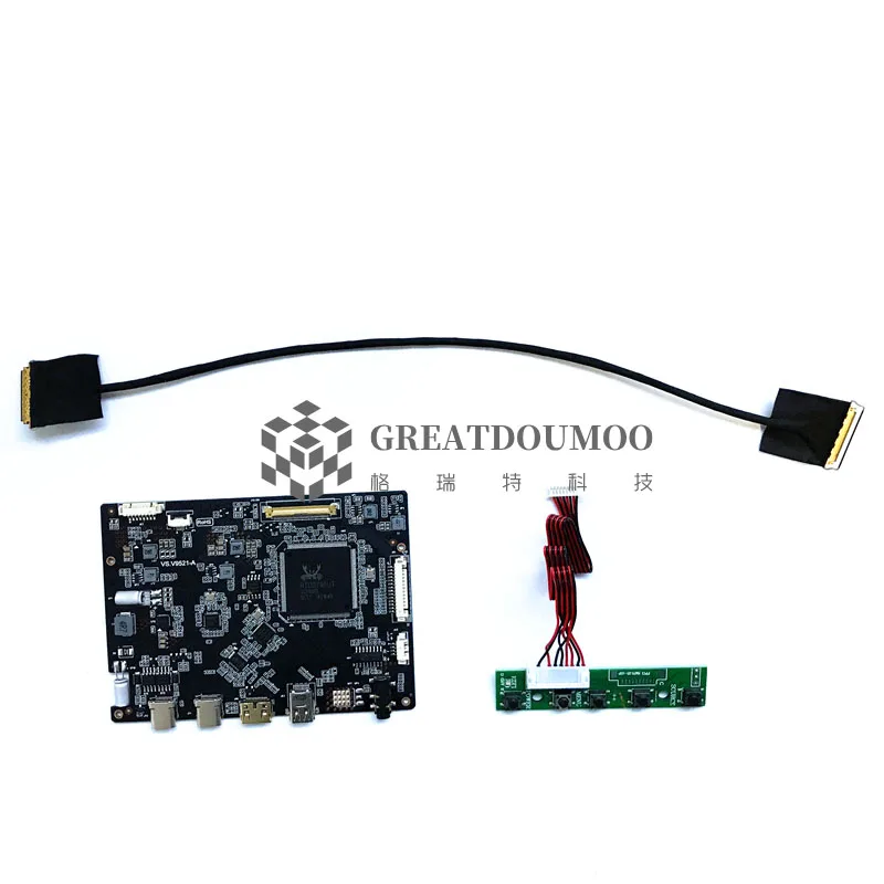 Плата контроллера Type-C HDMI-совместимый разъем вход сенсорный аудиовыход поддержка