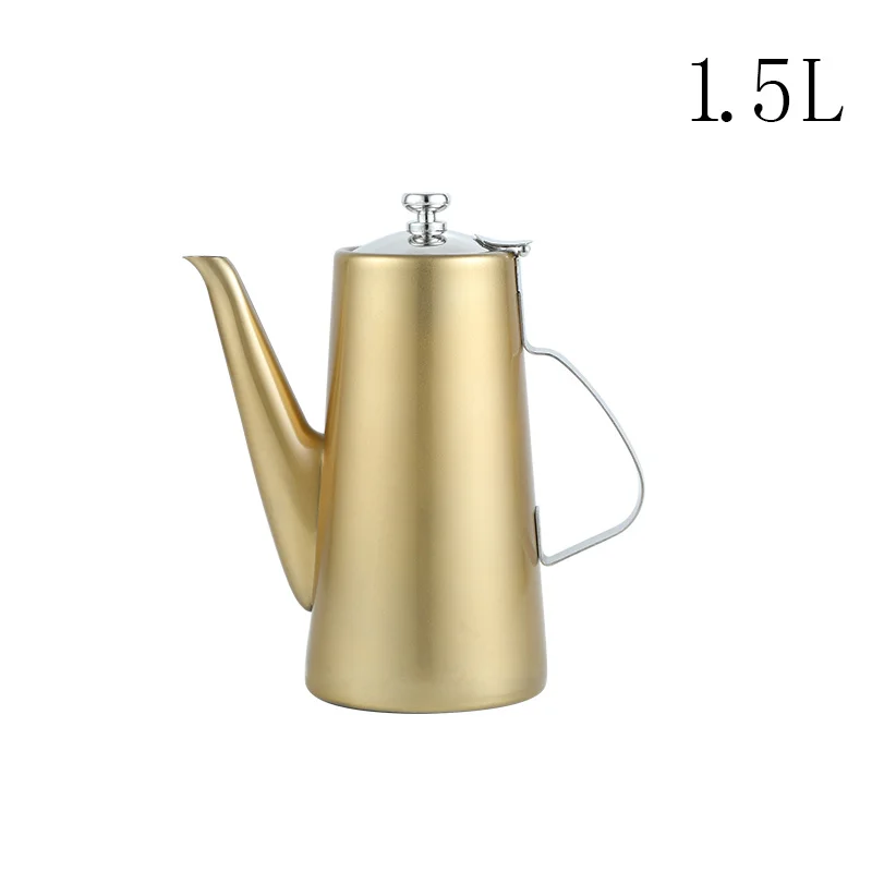 as picture color 1.8L/1.2L чайник из нержавеющей стали золотой серебряный чайник с фильтром сетевой кухонный вареный черный и зеленый чай пуэр напиток водонагреватель - Цвет: as picture color