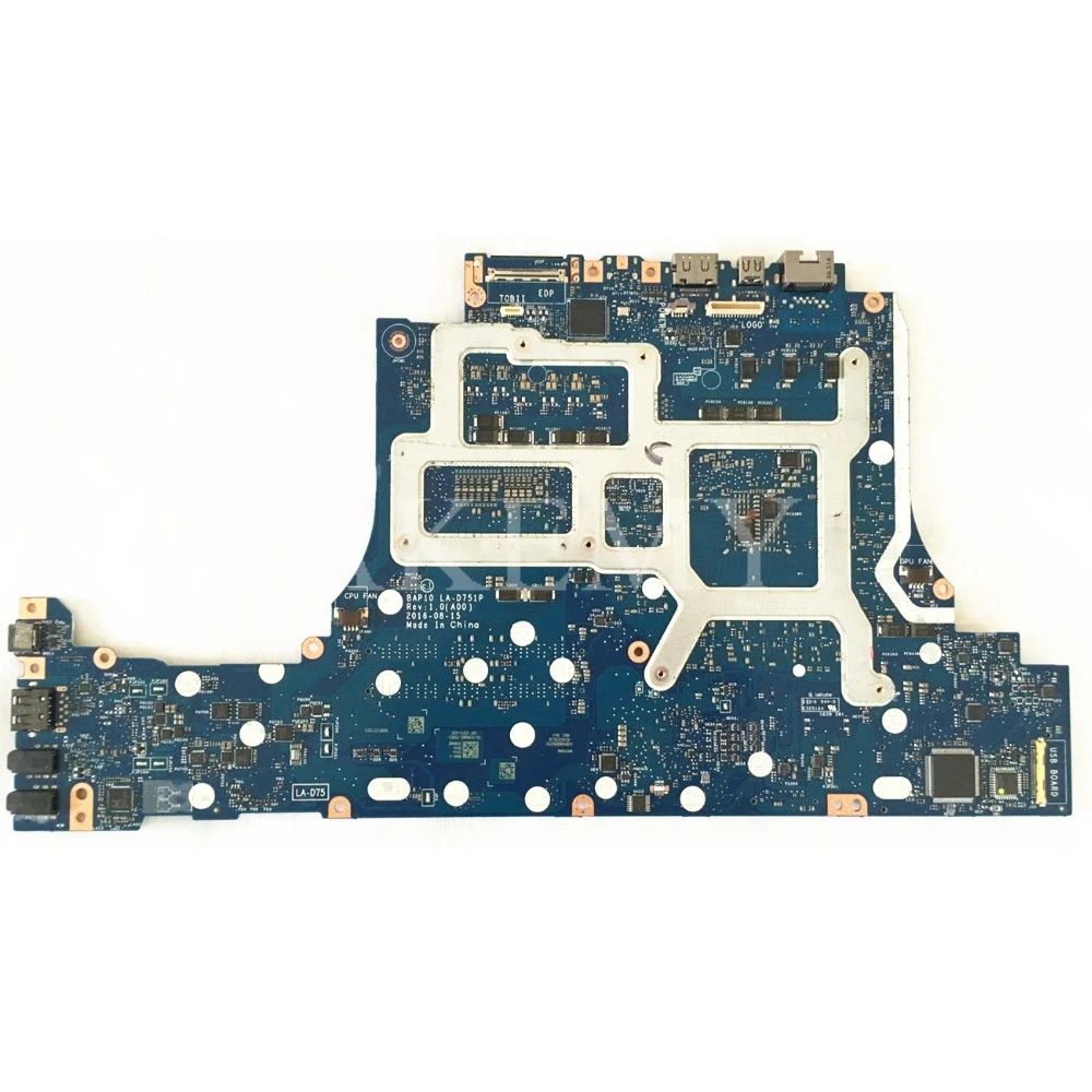 

For DELL Alienware 15 R3 17 R4 Laptop Motherboard LA-D751P CN-0V1KRT 0V1KRT V1KRT Motherboard Mainboard I7-7820HK GTX1070 8GB