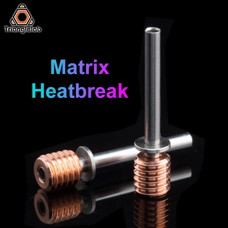 Trianglelab Matrix Heatbreak биметаллическая Горловина для матричного экструдера Hotend 3D