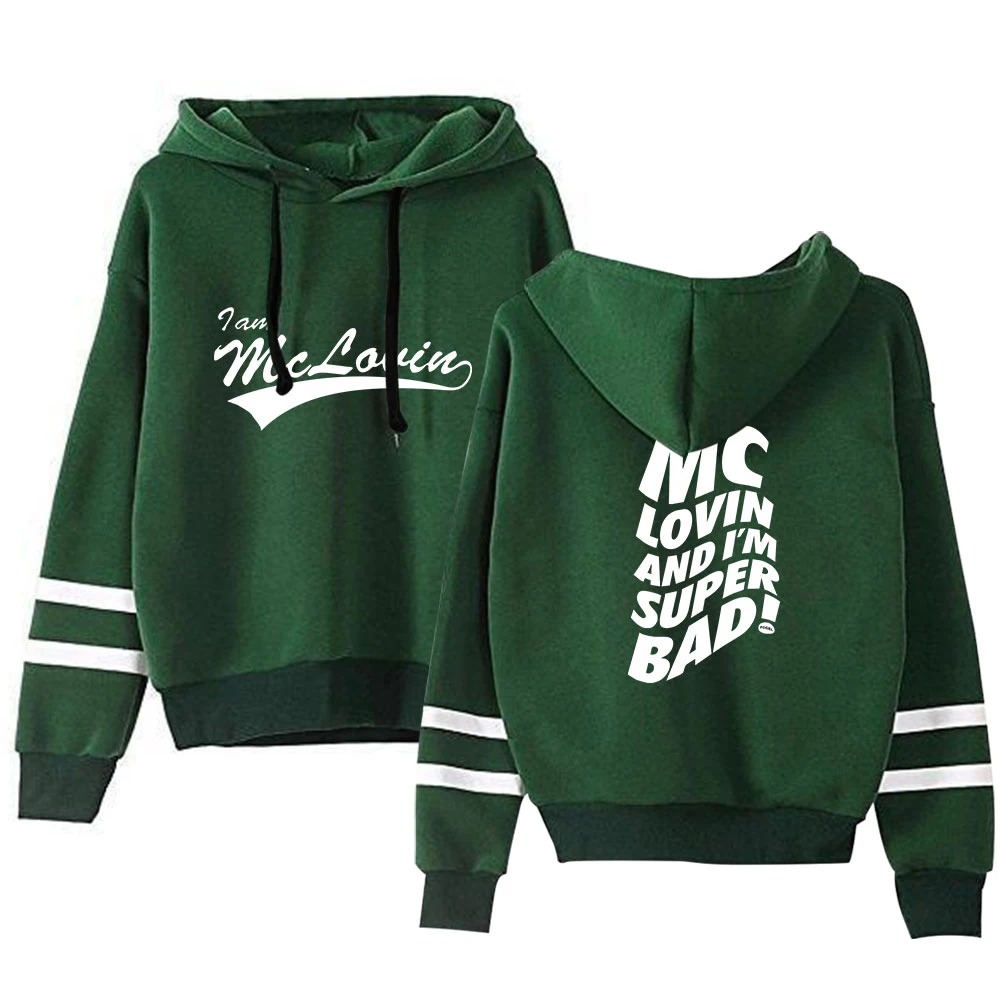 

WAWNI Mclovin Sweatshirt Hoodie Volleyball Top Loose Sweatshirt Polyester Plus Cotton Fabric Fashion Pullover Hip Hop Tops 2021