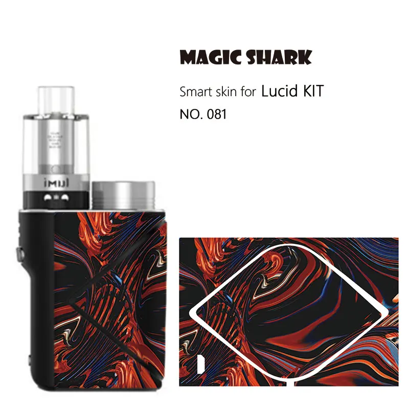 Водонепроницаемый чехол Magic Shark для электронной сигареты Geekvape чехол-наклейка из