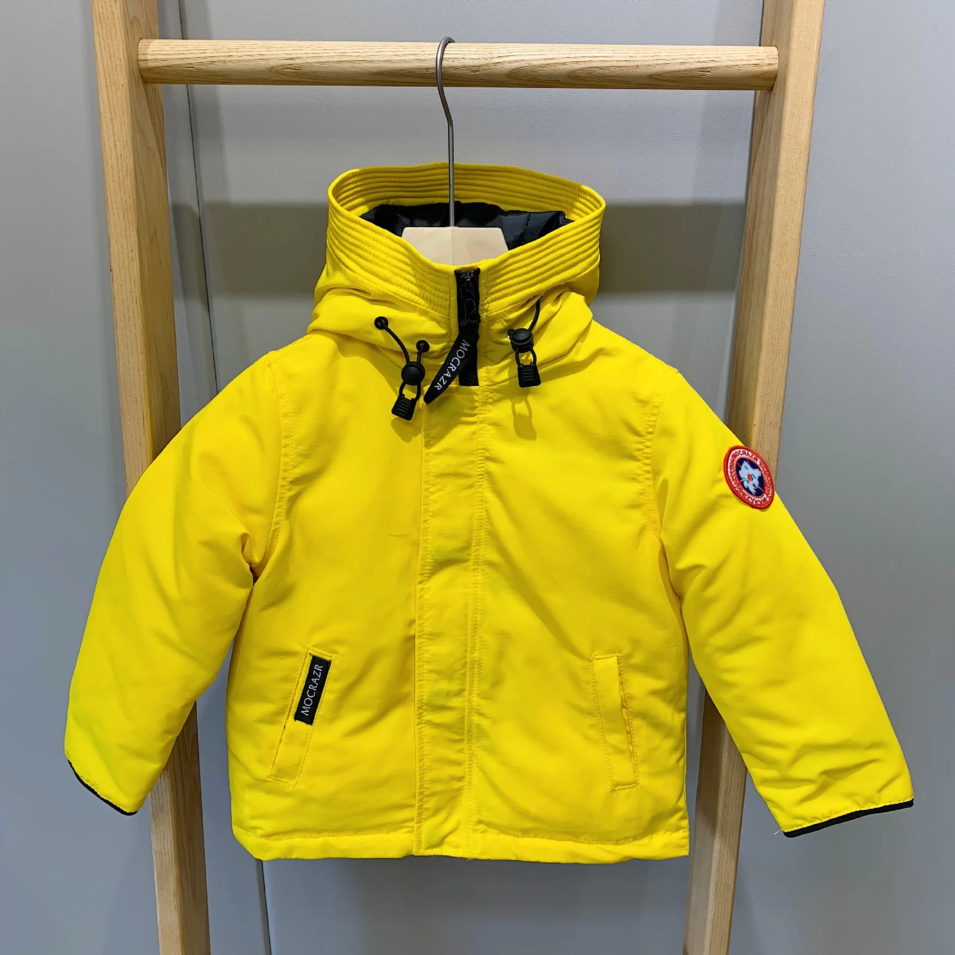 

2020 Winter Children's Goose Down Jacket Thickened Cropped Jacket Boys Girls Snowwear Kids Down Coats 3-14 Y Children Clothing