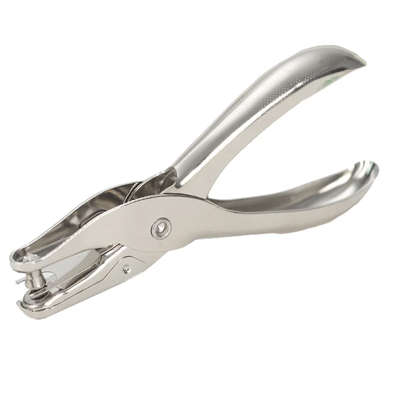 1 шт. для офиса школы и металлическими украшениями Дырокол ручной бумаги одно