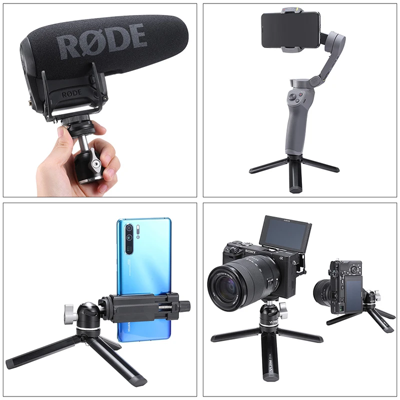 Мини планшет металлический штатив с регулируемой шаровой головкой для Osmo Mobile 3