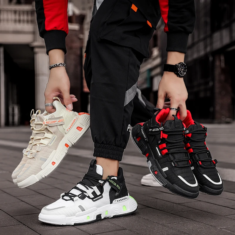 men shoes Sneakers Male Mens casual Shoes tenis Luxury Trainer Race off white fashion loafers running for | Обувь