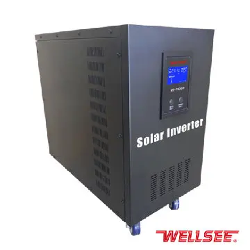 

solar pure sine wave inverter for panel 24v 48V 6kw WS-P6000 battery system power
