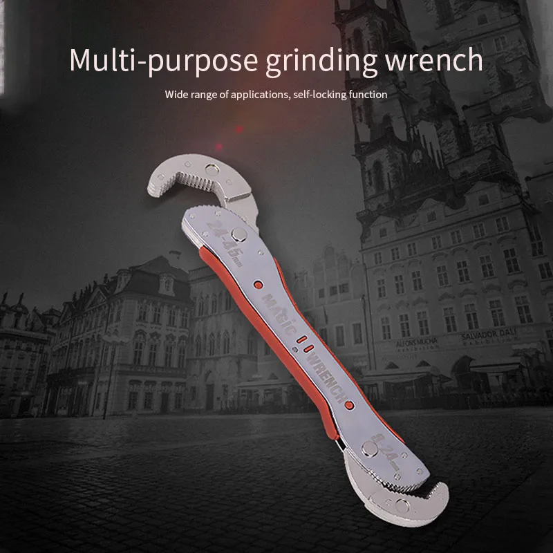 Регулируемый волшебный ключ многофункциональное назначение гаечный 9 45 мм