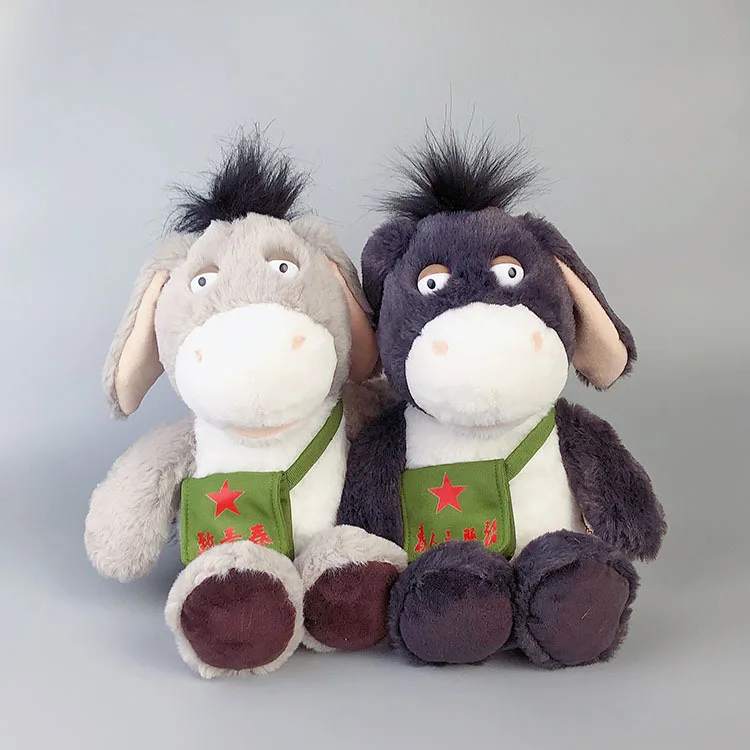 Плюшевый Ослик 30 см мягкие игрушки милая мультяшная Мягкая кукла животное